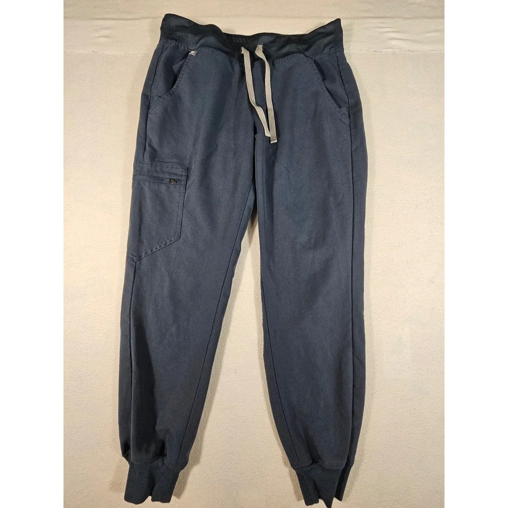 FIGS Technical Collection Navy Blue Scrub Jogger Pants Womens Small S/P